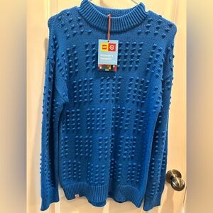 LEGO Blue Women’s Crewneck Sweater - XS